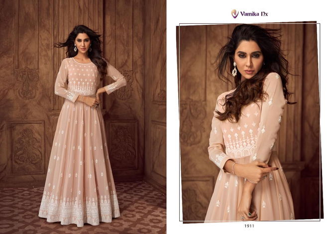 Vamika Siya 2 Wedding Wear Georgette Wholesale Gown Collection